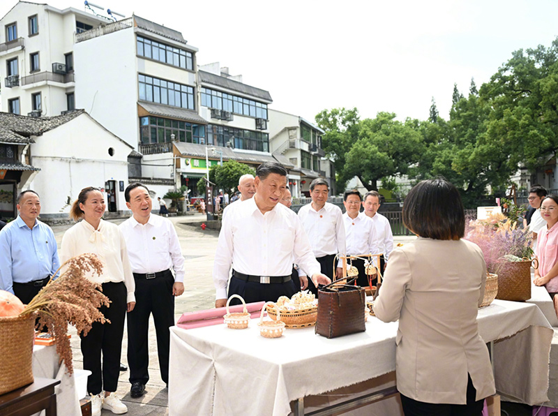 習近平在浙江金華市考察調研  「相關(guān)圖片」