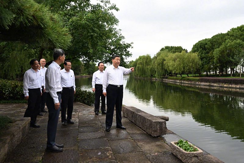 習近平在浙江紹興市考察調研  「相關(guān)圖片」