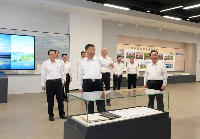 習近平在浙江紹興市考察調研  「相關(guān)圖片」